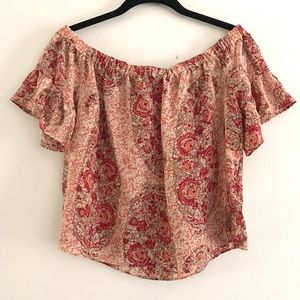 Madewell floral top
